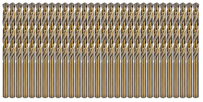 Cobalt Drill Bit Set 3/16'' M35 HSS Co Twist Jobber Metalworking Drill Bits-30Pcs