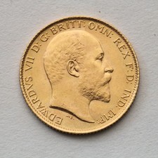 1902 Half Sovereign - Edward VII - 22ct Gold 3.994 g *