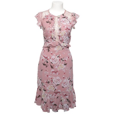 ONLY, Kleid, Größe: 34, Pink/Mehrfarbig, Polyester, Blumen, Damen #CyP