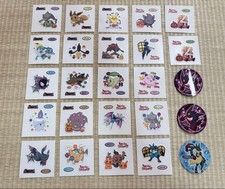Pokemon Halloween Stickers Set of 25, Assorted Shapes Characters