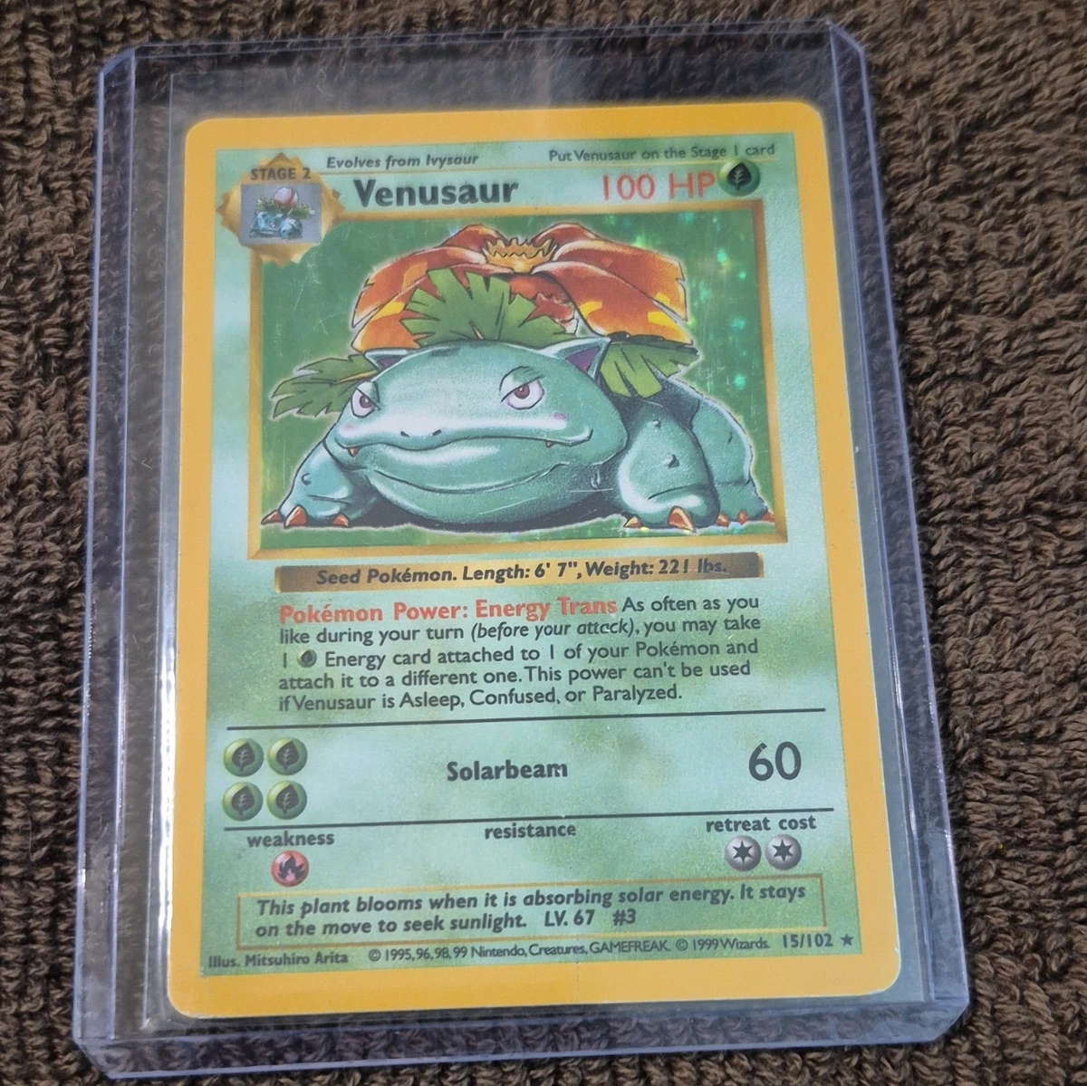 Venusaur Pokmon TCG Holo Rare Individual Collectible Card Game Cards for  sale | eBay