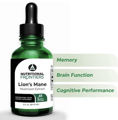 Nutritional Frontiers / Lion's Mane Mushroom Extract  / Brain, Memory 