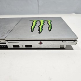 PlayStation 2 PS2 Slim Silver Console and Cords Tested/Works! SCPH-90001