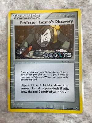 Pokemon Professor Cozmo's Discovery 90/107 Deoxys Holo