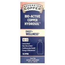 Bio-Active Copper Hydrosol™, 10 PPM, 8 fl oz (236 ml)
