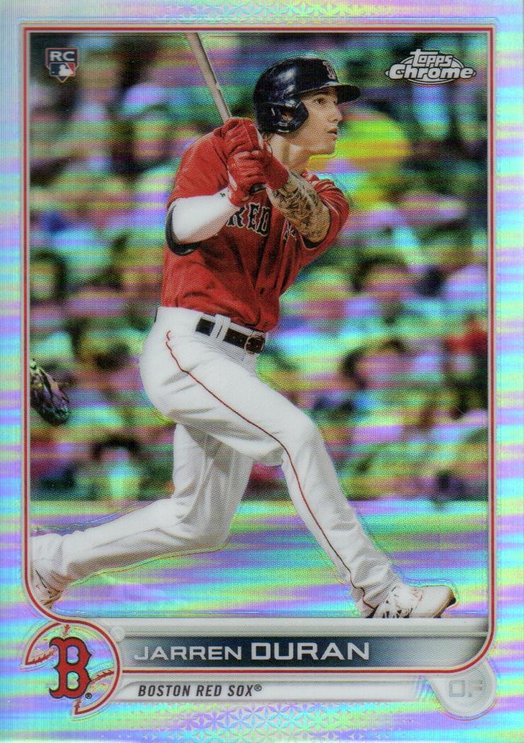 2022 Topps Chrome Refractors #113 Jarren Duran - BB