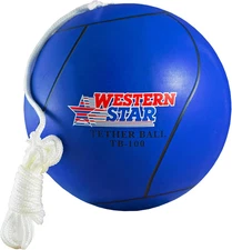 Tetherball Game Set - Classic and Original - Soft-Touch Tether Ball with 2 Durab