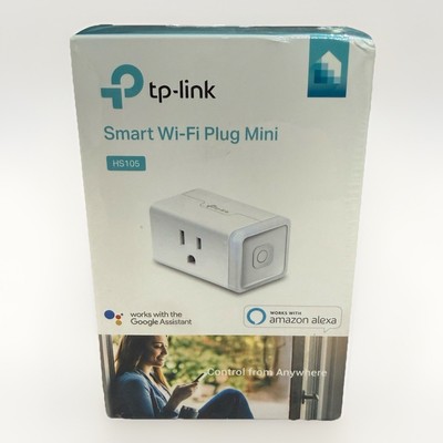 TP-Link HS105 Smart WiFi Plug Mini Works With Alexa Google Assistant New
