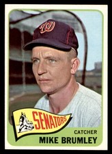 1965 Topps Baseball #523 Mike Brumley NM/MT *g2