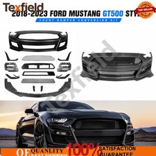 Complete Front Bumper Cover Conversion For 2018-2023 Ford Mustang Gt500 Style