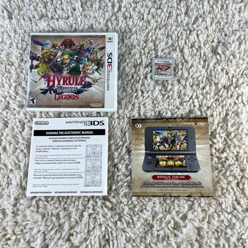 Hyrule Warriors Legends (Nintendo 3DS, 2016) Complete CIB Tested