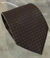 E.MARINELLA Naples Mens Luxury Silk Tie Necktie Neck Multicolor 61” By 3.75”