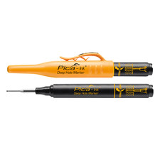 Pica INK Permanent Deep Hole Marker Pen Fine Tip Black - 150/46