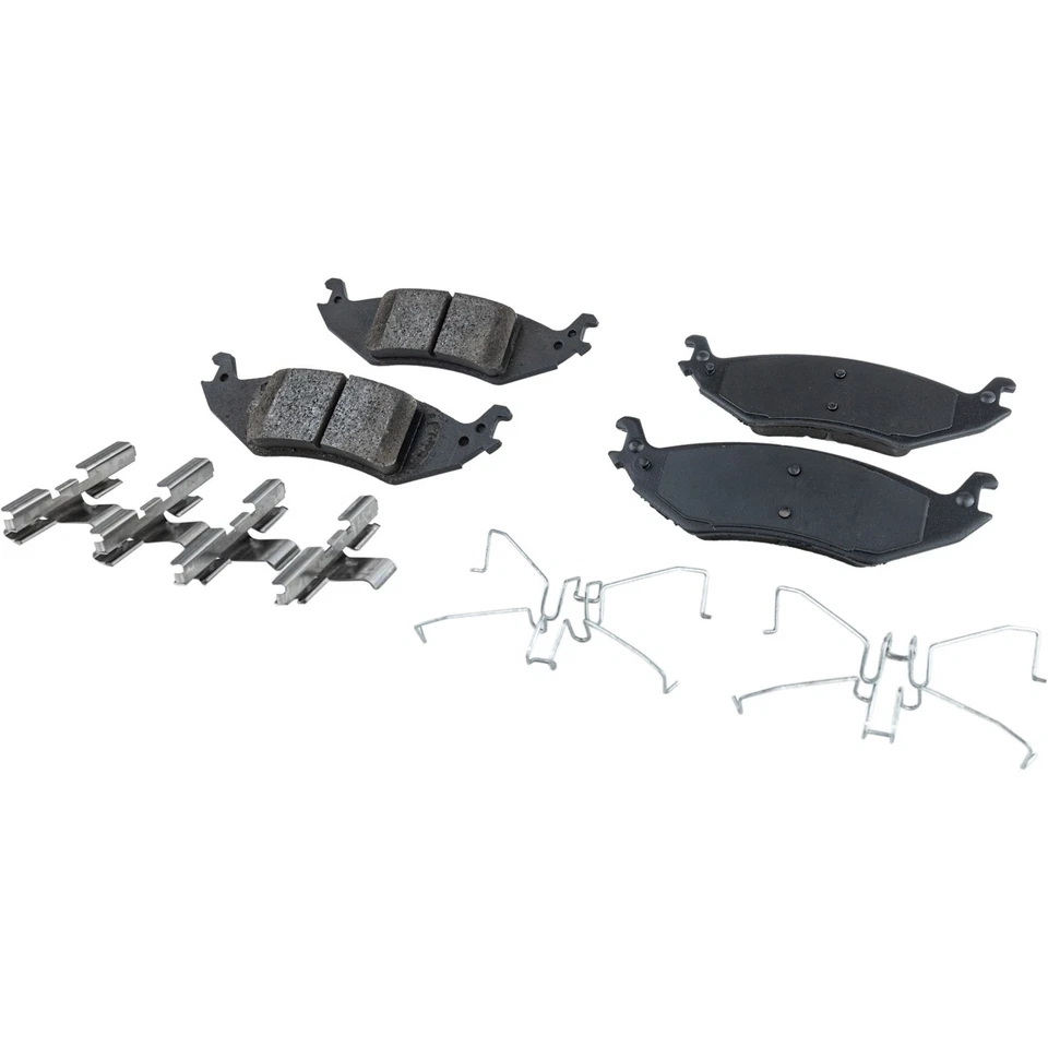 Juego de pastillas de freno traseras de 2 ruedas para Ford E-150 Club Wagon 2004-2005 tracción trasera Foto 2 de 4