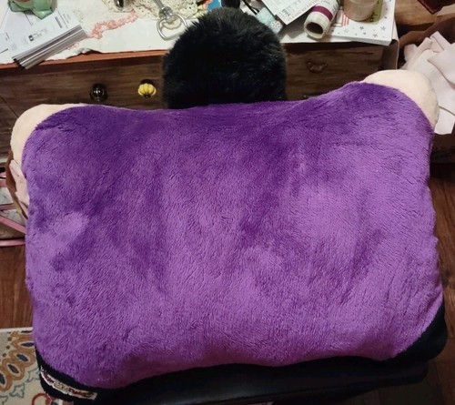NCAAF "Pillow Pets" ECU Pirates Plush Pillow CLEAN Cute!! Flds up Smaller Size - Picture 7 of 11