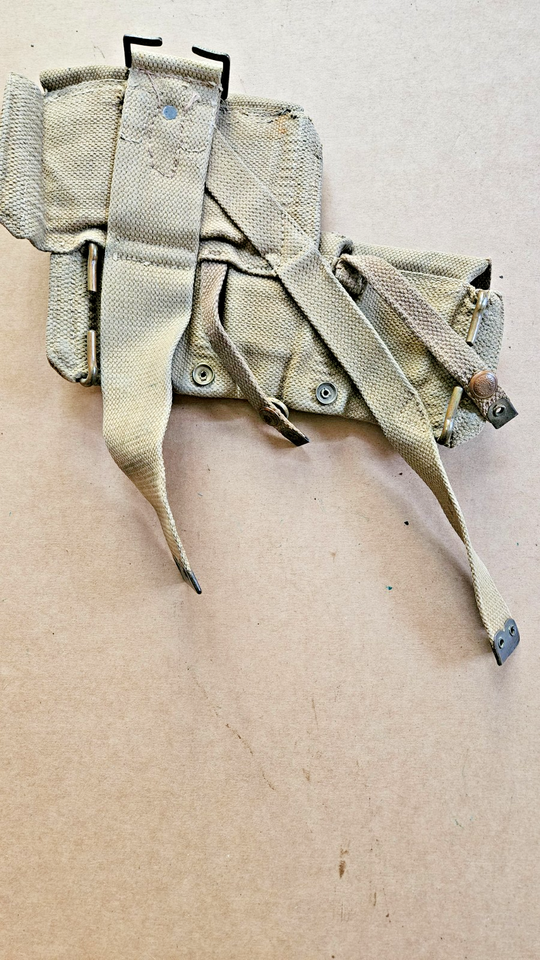 British Pattern Original British 1908 pattern 5 cell ammo pouch | eBay UK