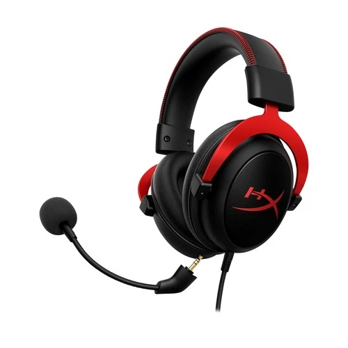 HyperX Cloud II Gaming Headset Black Red deal from eBay