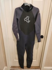 Xcel Duraflex Bamboo Wetsuit SLX Rear Zip Fullsuit Women  s Black/Gray Sz L EUC
