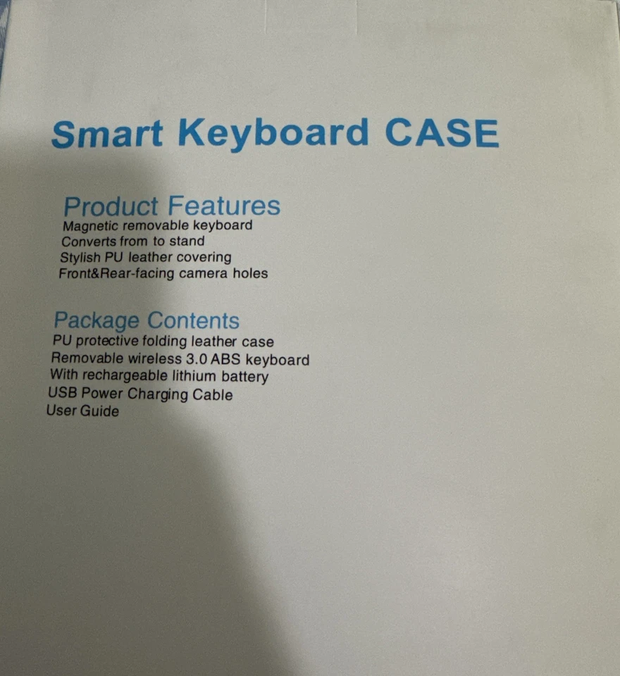 TECLADO BLUETOOTH MAGNÉTICO EXTRAÍBLE CON FUNDA PARA APPLE IPAD 9.7" Foto 4 de 4