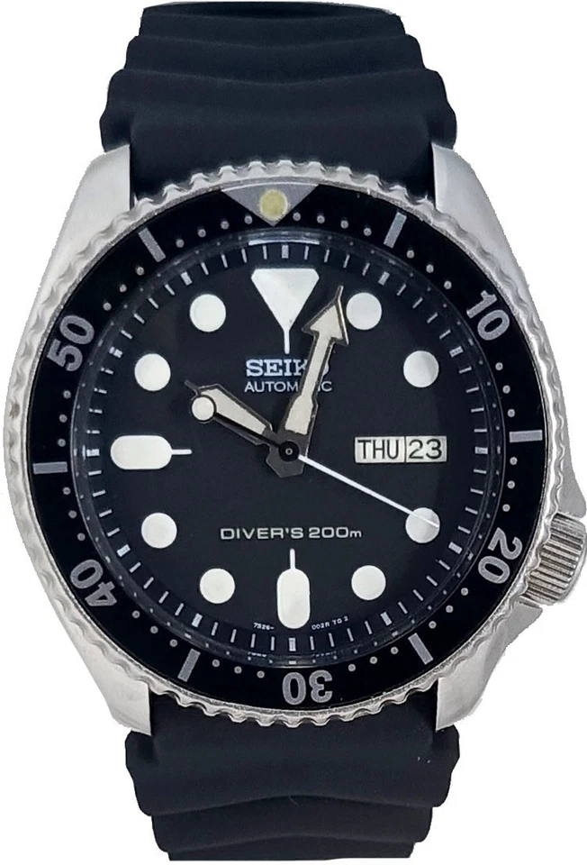 Vintage SEIKO diver SKX007 Genuine "Timeworn" dial, 7S26-0020 case & movement - Image 2 of 4