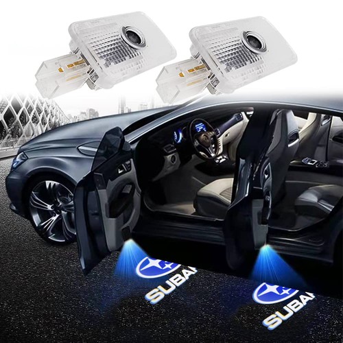 Luce di Cortesia Subaru Cortesia Logo LED Auto Cortesia Tipo Intercambiabile Adapta - Foto 2 di 12