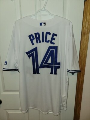 David Price - Toronto Blue Jays - 2015 Majestic Cool Base - Size: XL