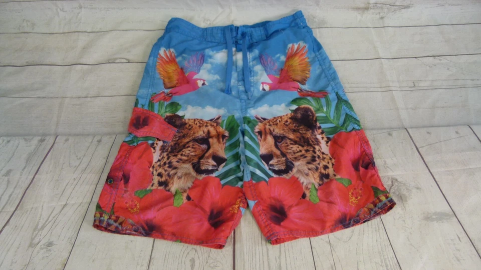 Pantalones cortos de baño Joe Boxer multicolores para niños talla L (14/16) Foto 2 de 4