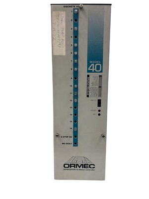 ORMEC MODEL 40 GENERATION III MOTION CONTROLLER GN3-40/2I v2.2c