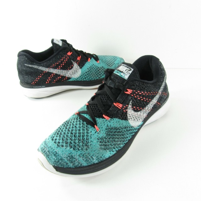 nike flyknit lunar teal