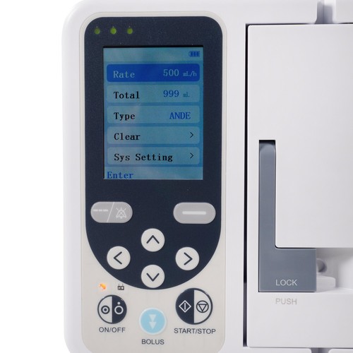 CONTEC 3.5'' TFT-LCD,Bomba de infusión volumétrica digital con alarma,Envío EE. UU.,Fedex - Imagen 8 de 11