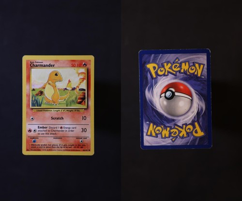 Charmander Pokemon Card (1995, 96, 98 Nintendo Creatures) - Picture 3 of 6
