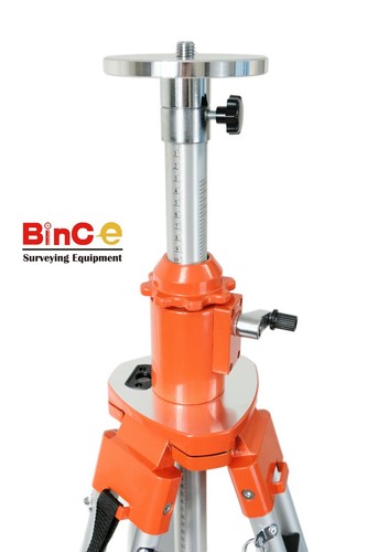 2.4M Heavy Duty Elevating Tripod, Elevator Tripod Survey Laser Level Surveying - Picture 2 of 10