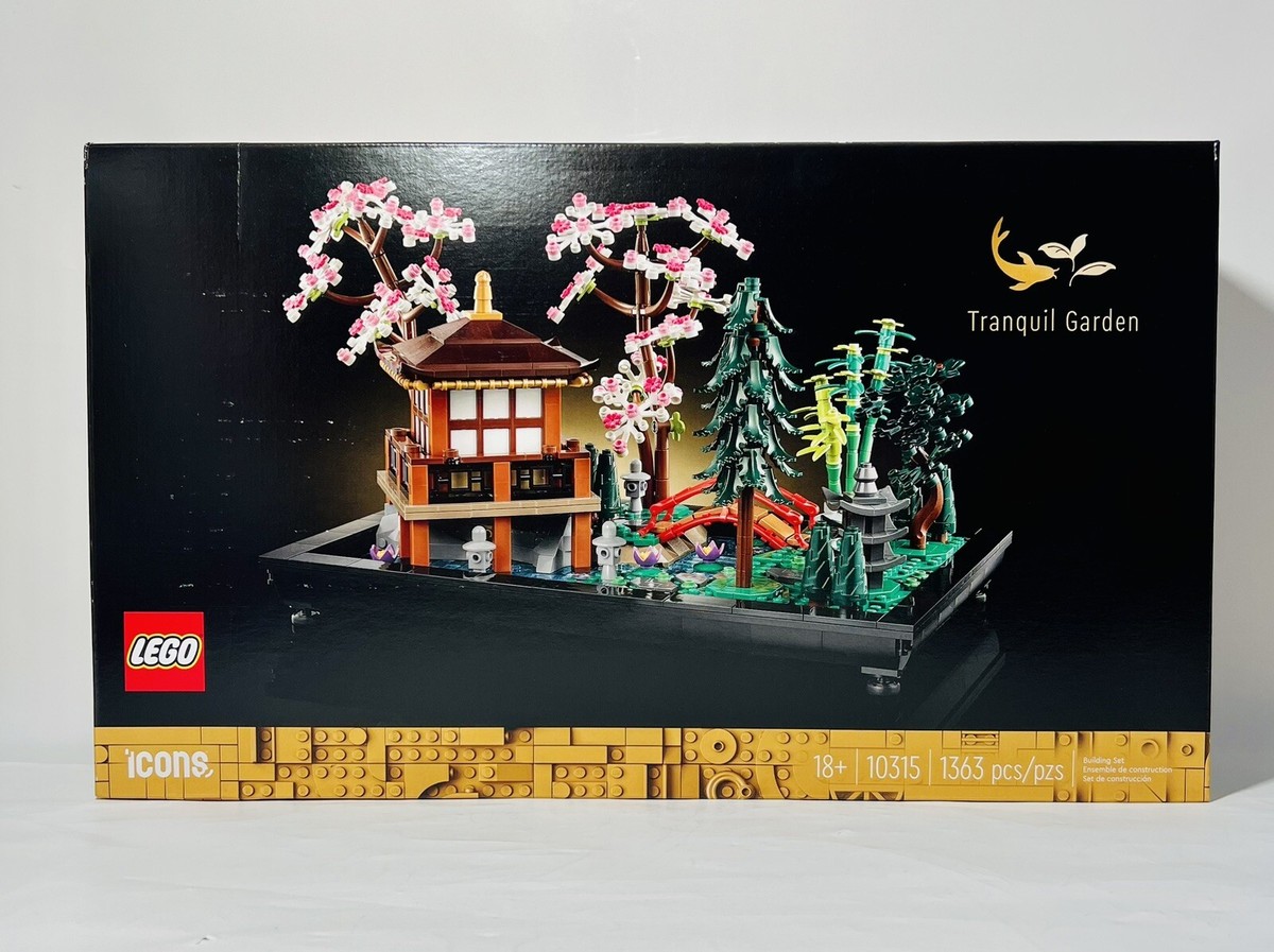 LEGO® Icons Tranquil Garden 10315 Brand New Sealed Beautiful Build