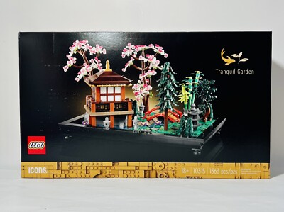 LEGO® Icons Tranquil Garden 10315 Brand New Sealed Beautiful Build