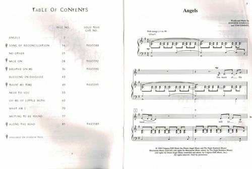 Susan Ashton Along The Road Piano Vocal Guitar Sheet Music Book a1 - Picture 2 of 3