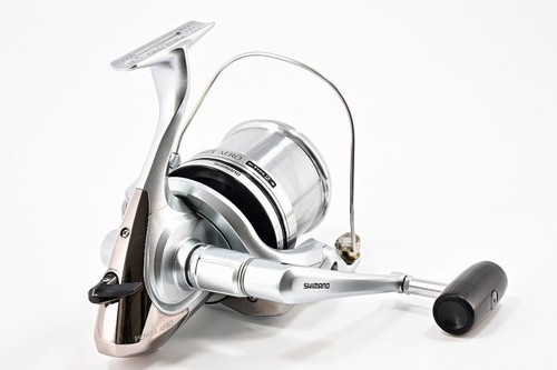 Carrete de pesca usado Shimano 03 potencia aero tipo II SA24A excelente - Imagen 8 de 9