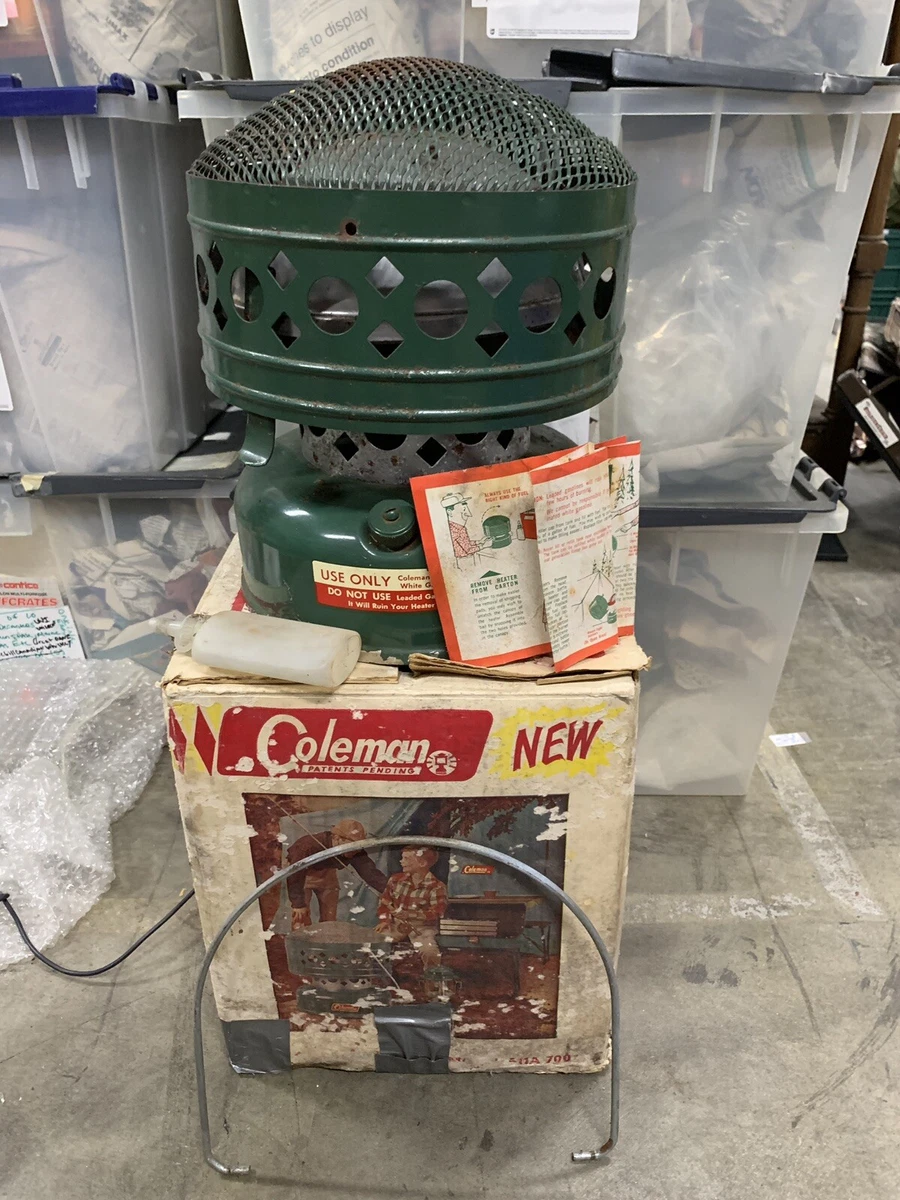 Vintage! (1966)Coleman Catalytic Heater Model 511A 5000 BTU Camping,Hunting  Box | eBay