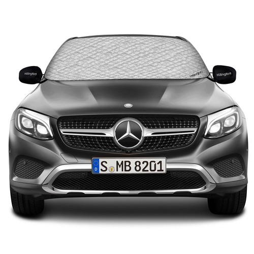 Housse de pare-brise réversible pour voiture aluminium neige glace gel soleil poussière UV - Photo 9/12