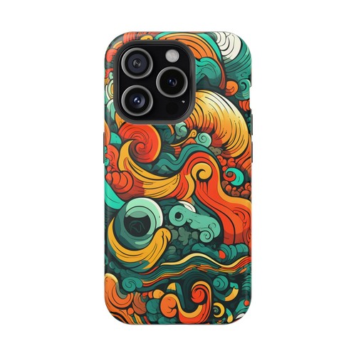 Vibrant Magnetic Tough Cases - Abstract Art Phone Covers, Unique for iPhone - Picture 55 of 74