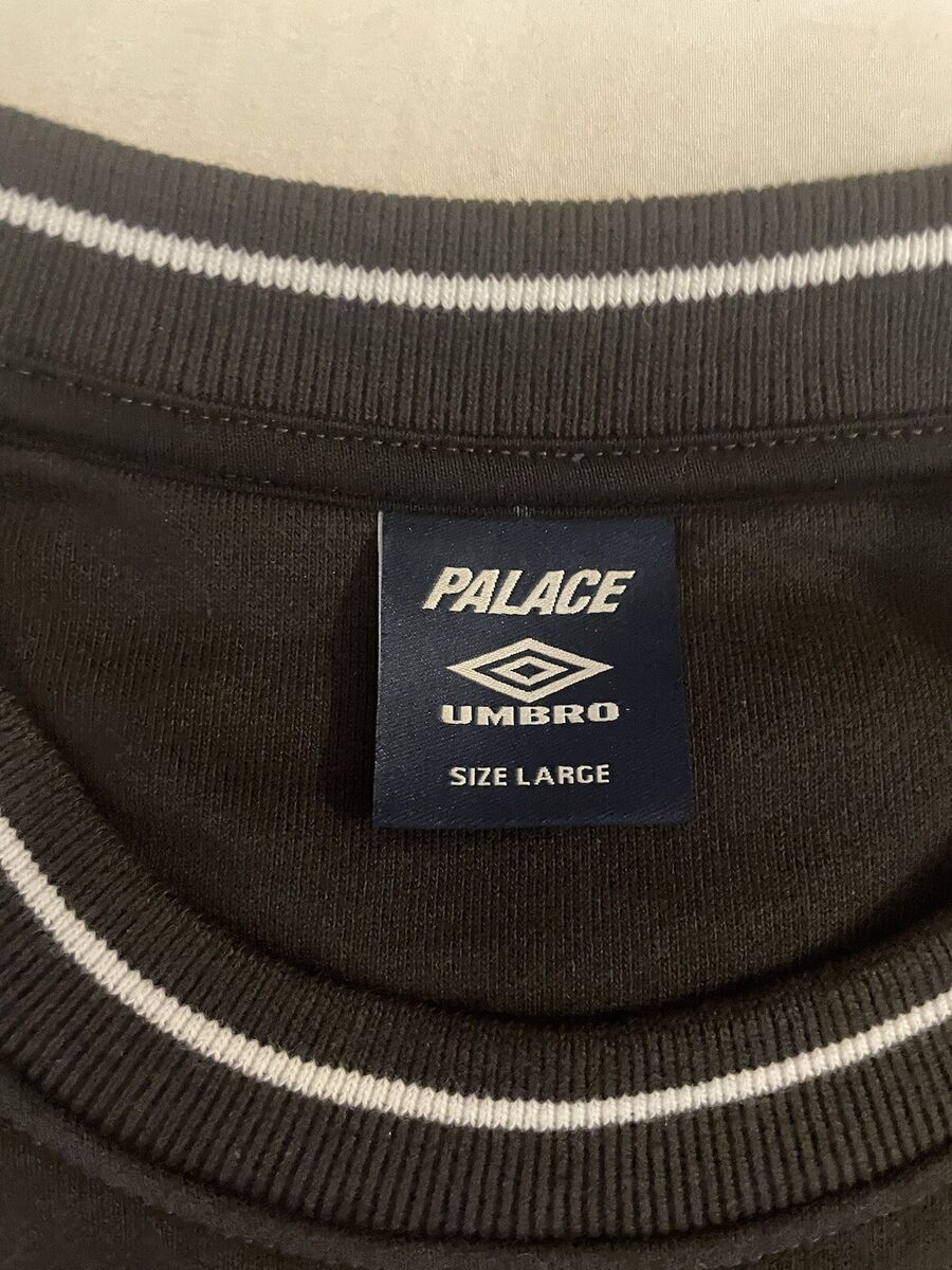 Palace Umbro Crewneck Large Black | eBay Palace Umbro Crewneck Large Black | eBay