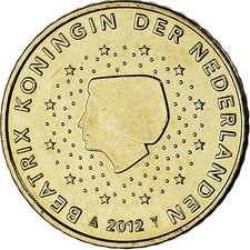 [#1183618] Netherlands, 50 Euro Cent, 2012, Utrecht, MS, Brass, KM:270