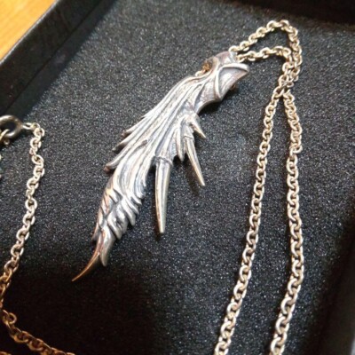 Final Fantasy VII Sephiroth Silver 925 Pendant Necklace 450mm