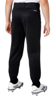 adidas Boys' Triple Stripe Traditional Baseball Pants, XXS, Black