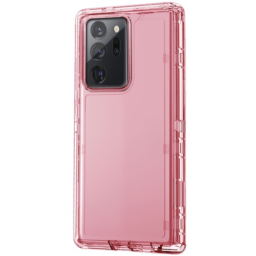 For Samsung Galaxy Note 20 Ultra 5G Case Shockproof Hard Phone Cover Clear/Pink - Photo 12 sur 24