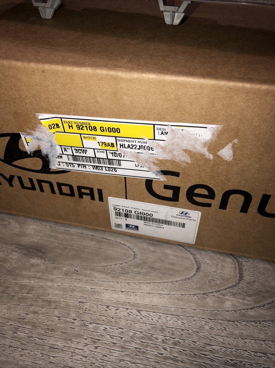 92108-G1000 Left Side Hyundai Used Bumper Light . | eBay