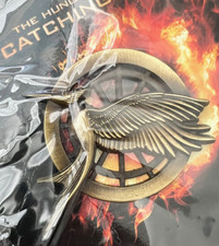 The Hunger Games Catching Fire 2013 San Diego Comic Con Promo Pin Rare
