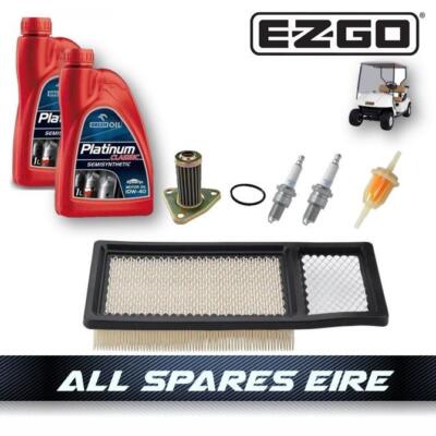 EZGO TXT 96-05 GOLFCART BUGGY SERVICE KIT mit LUFT ÖL & KRAFTSTOFF FILTERN ZÜ...