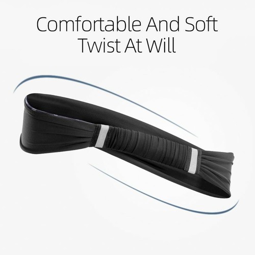RockBros Swoosh Stirnband Schweißband Haarband Eis Seide Tennis Training Sport Laufen - Bild 4 von 17
