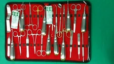 37 PCS PREMIUM BASIC ORAL DENTAL SURGERY SURGICAL INSTRUMENTS SET KIT