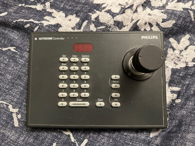 PHILIPS LTC 5136 60 AUTODOME CONTROLLER SECURITY CAMERA JOYSTICK KEYBOARD
